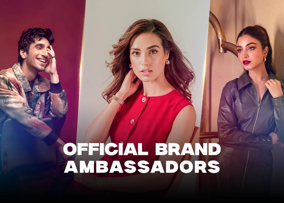 Iqra Aziz, Hamza Sohail &  Kinza Hashmi Join Ronin as Official Brand Ambassadors