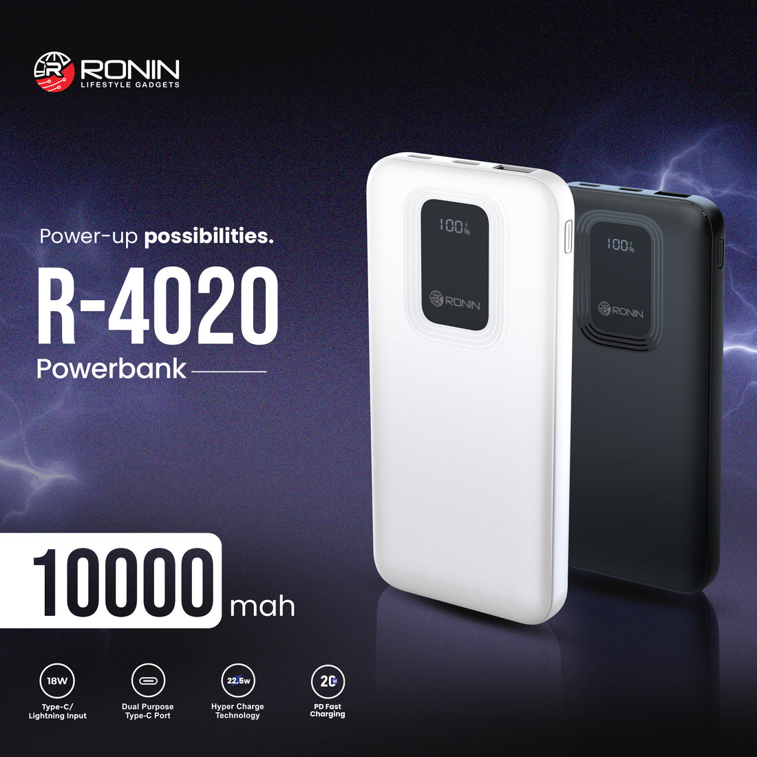 Never Run Low: R-4020 PowerBank’s Ultimate Charge