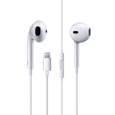 RONiN R-825 handsfree for iOS, designed with comfortable ear tips for an enhanced audio experience.