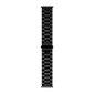 RONiN R-09 Black Chain Strap, featuring a durable metal design with a sleek, polished finish, compatible with multiple smartwatch models.