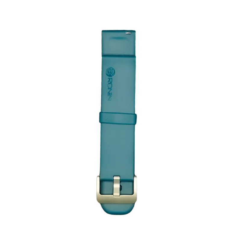 RONiN R-010 Silicone Strap in vibrant orange, designed for a comfortable and secure fit on smartwatches.