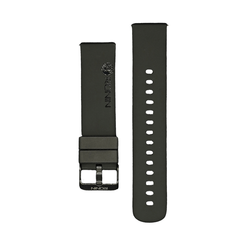 RONiN R-06, R-07 & R-08 Smart Watch Strap in black, a durable and stylish accessory for everyday wear.