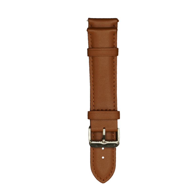 RONiN R-09 Ultra Smart Watch Strap in vintage brown leather, adding a stylish touch to your smartwatch.