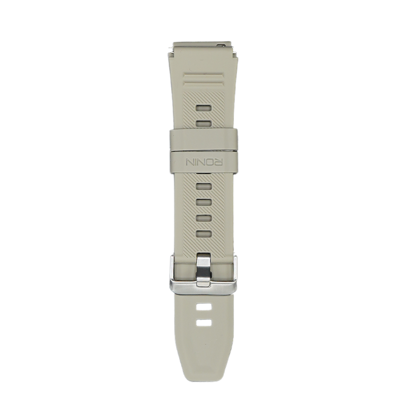 RONiN R-012 Rugged Smart Watch Strap in white, designed for a bold look and secure fit during active wear.