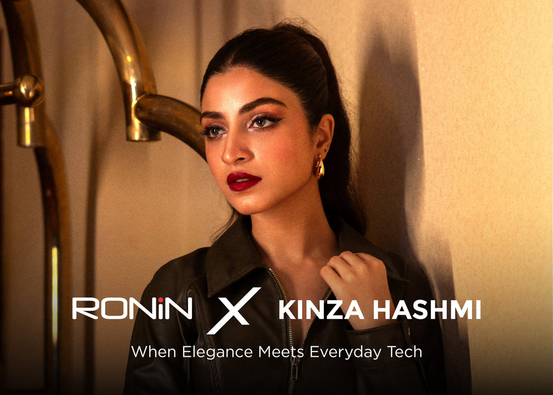 Kinza Hashmi x Ronin: When Elegance Meets Everyday Tech