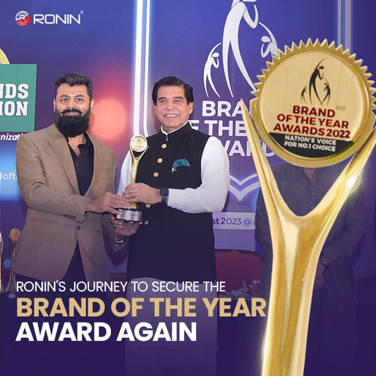 Ronin's Journey to Secure the Brand of the Year Award Again