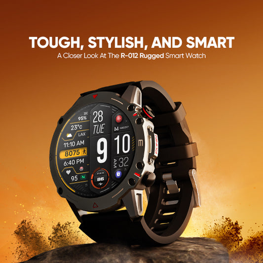 Tough, Stylish, and Smart: A Closer Look at the R-012 Rugged Smart Watch