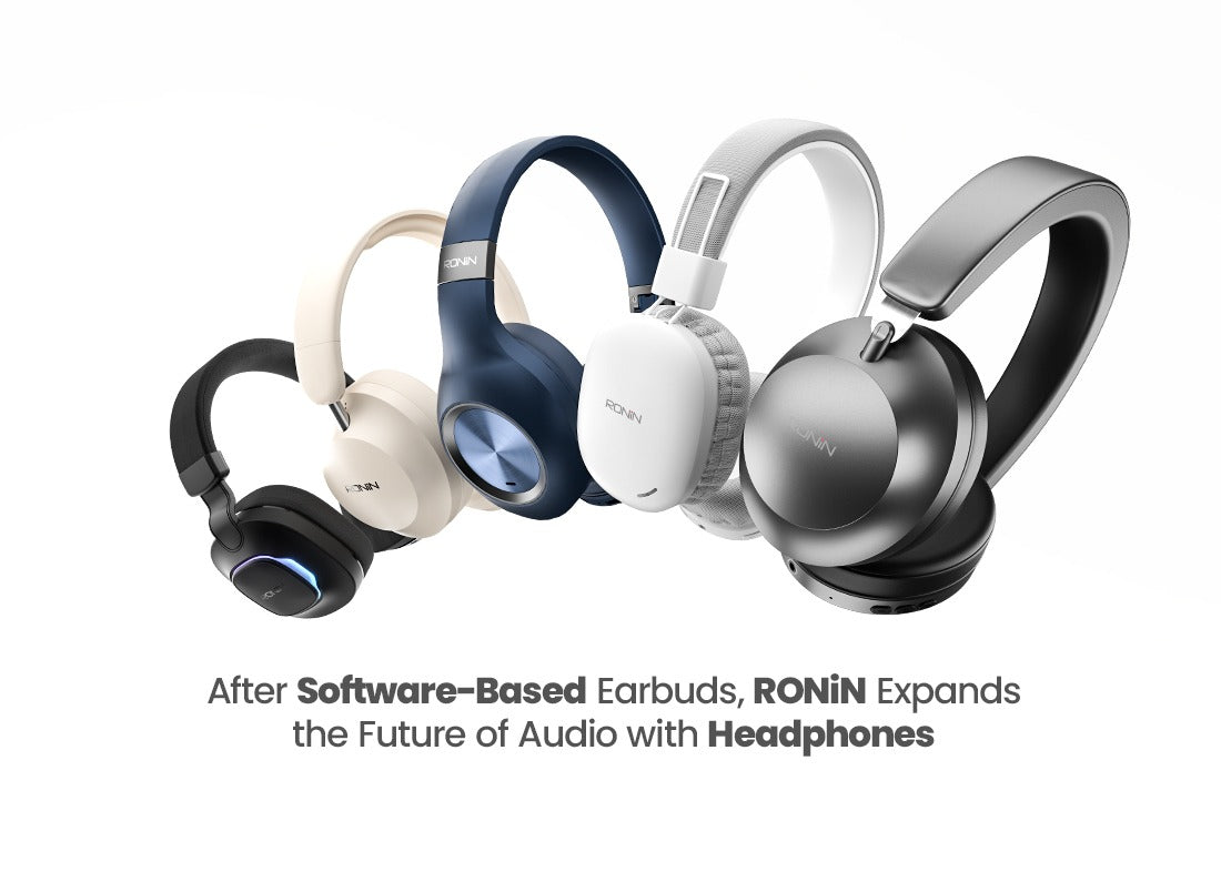 After Software-Based Earbuds, Ronin Expands the Future of Audio with Headphones