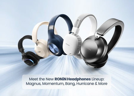 Meet the New Ronin Headphones Lineup: Magnus, Momentum, Bang, Hurricane & More