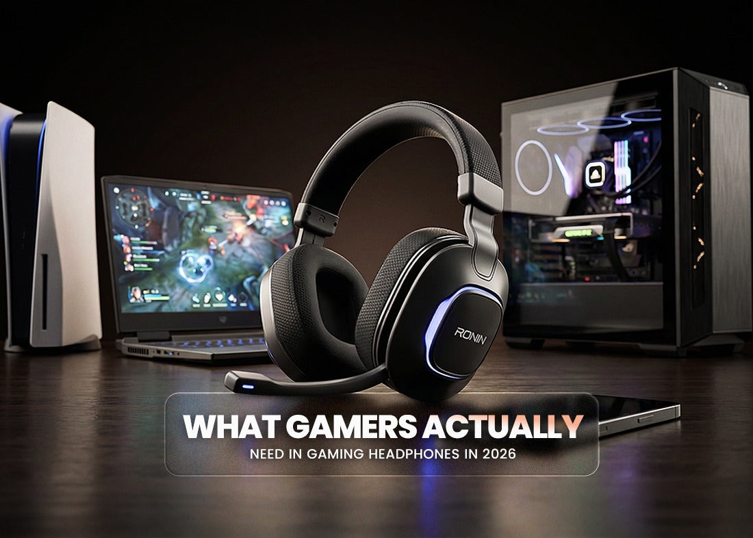 What Gamers Actually Need in Gaming Headphones in 2026