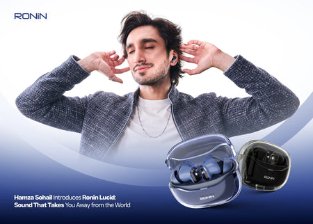 Hamza Sohail Introduces Ronin Lucid: Sound That Takes You Away from the World