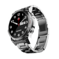 RONiN R-011 Luxe Smart Watch in sleek silver, featuring a metallic finish and premium design with AMOLED display.