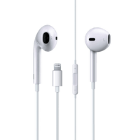 RONiN R-825 handsfree for iOS, designed with comfortable ear tips for an enhanced audio experience.