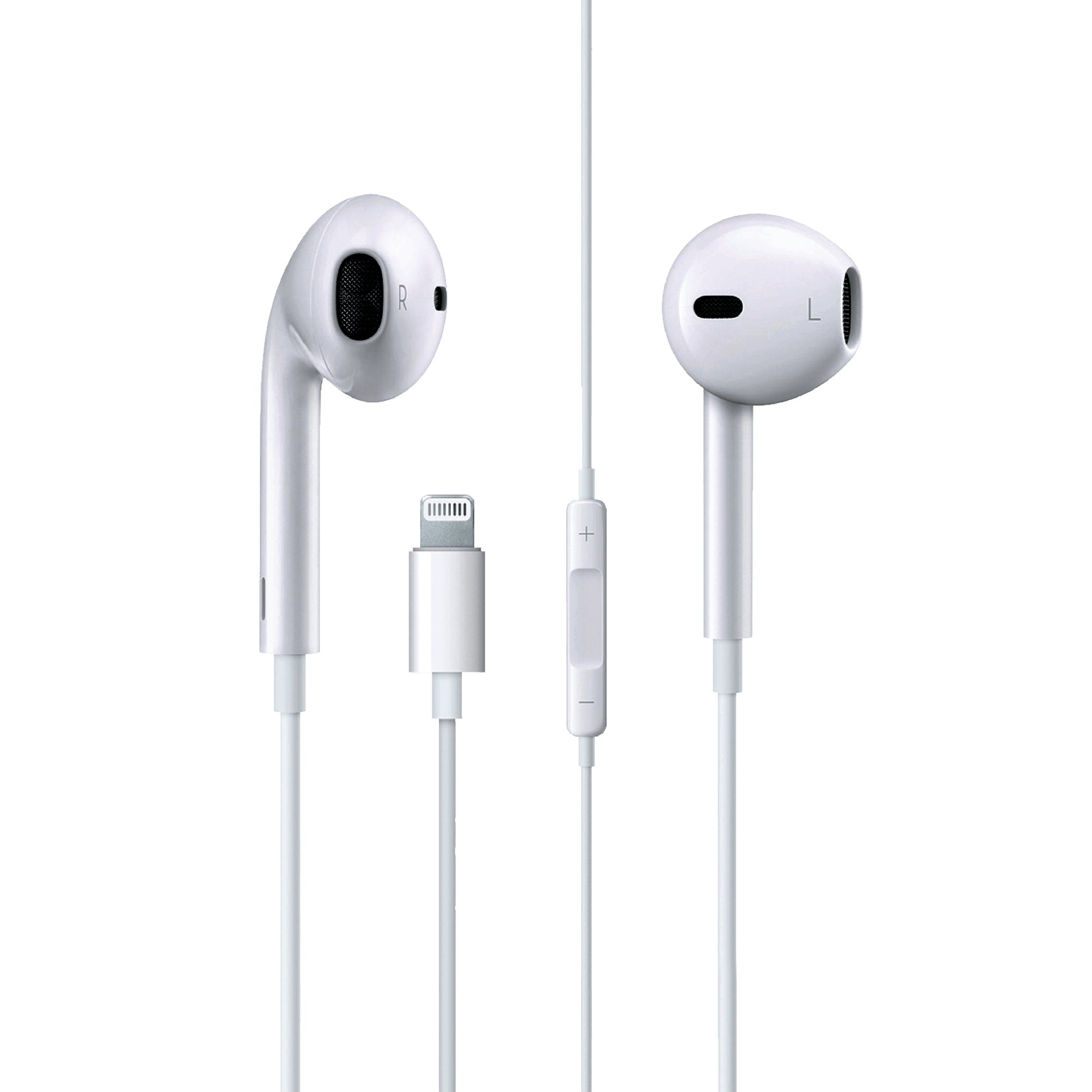 RONiN R-825 handsfree for iOS, designed with comfortable ear tips for an enhanced audio experience.