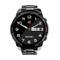 Black RONiN R-011 Luxe Smart Watch with chain strap, designed for a modern look and packed with health tracking features.