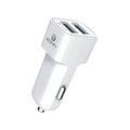 RONiN R-411 Auto-ID Car Charger with dual USB ports, 2.4A output for fast charging in vehicles.