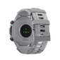 Silver RONiN R-012 Smart Watch, IP68 rated for water resistance, perfect for fitness and health tracking.