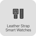 Leather Strap Smart Watches