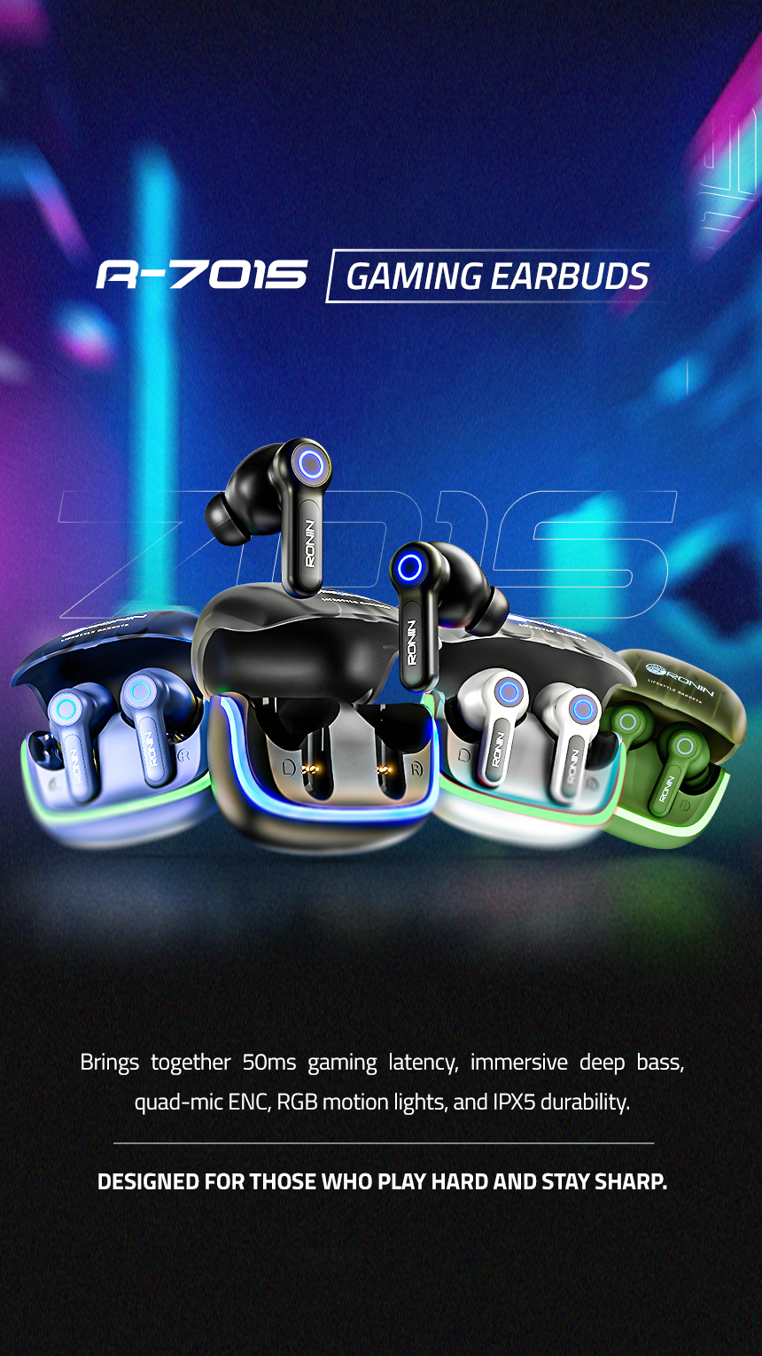 R-590 Bluetooth Earpods