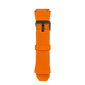 RONiN R-010 Silicone Strap in vibrant orange, designed for a comfortable and secure fit on smartwatches.