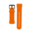 RONiN R-010 Silicone Strap in vibrant orange, designed for a comfortable and secure fit on smartwatches.