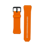 RONiN R-010 Silicone Strap in vibrant orange, designed for a comfortable and secure fit on smartwatches.