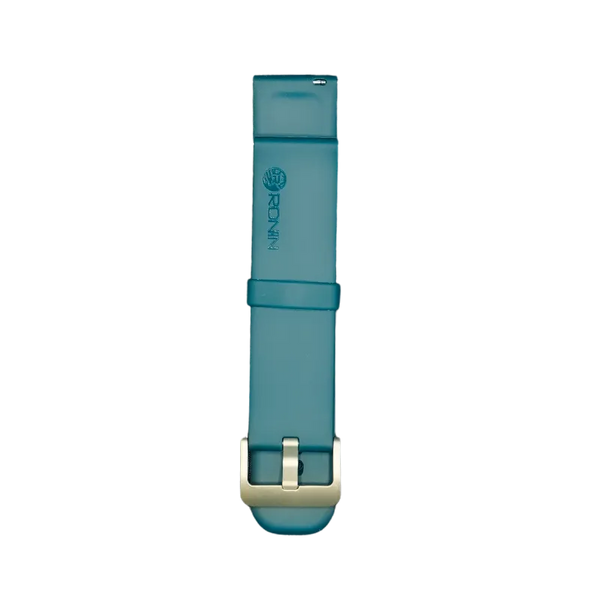 RONiN R-010 Silicone Strap in vibrant orange, designed for a comfortable and secure fit on smartwatches.