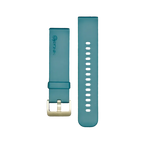 RONiN R-010 Silicone Strap in vibrant teal, designed for a comfortable and secure fit on smartwatches.