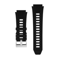 RONiN R-011 Silicone Strap in black, designed for comfort and durability, perfect for an active lifestyle.