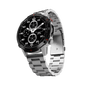 Silver RONiN R-012 LUXE Smart Watch, equipped with multiple health sensors and a durable IP68 water-resistant design.