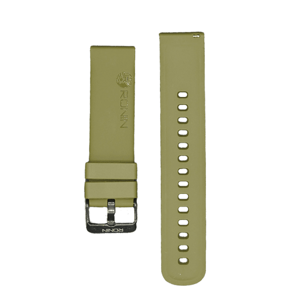 RONiN R-06, R-07 & R-08 Smart Watch Strap in grass green, a durable and stylish accessory for everyday wear.