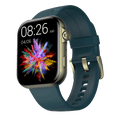 Nickel teal RONiN R-09 Smart Watch, designed with health tracking sensors and stylish strap for a modern look.
