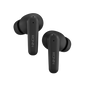 Black RONiN R-140 Earbuds with active noise cancellation and touch controls for seamless listening.