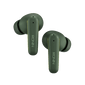 RONiN R-140 Earbuds in green, designed for style and functionality with up to 5 hours of playtime.