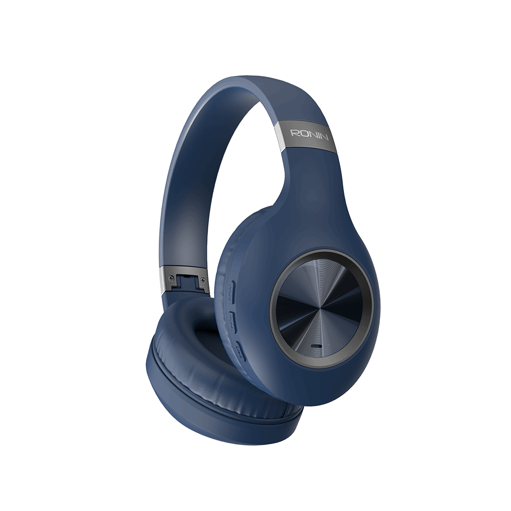 RONiN R-1500 headphones with Type-C charging port, compatible with Android and iOS devices, and voice assistant support.