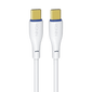 RONiN R-2005 Type-C to Type-C durable charging cable with fast-charging capabilities, suitable for smartphones, tablets, and USB-C compatible devices.