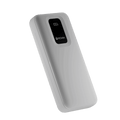 RONiN R-4020 Power Bank in white with 10000mAh capacity, ideal for fast and efficient charging on the go.