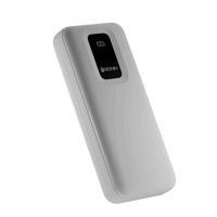 RONiN R-4020 Power Bank in white with 10000mAh capacity, ideal for fast and efficient charging on the go.