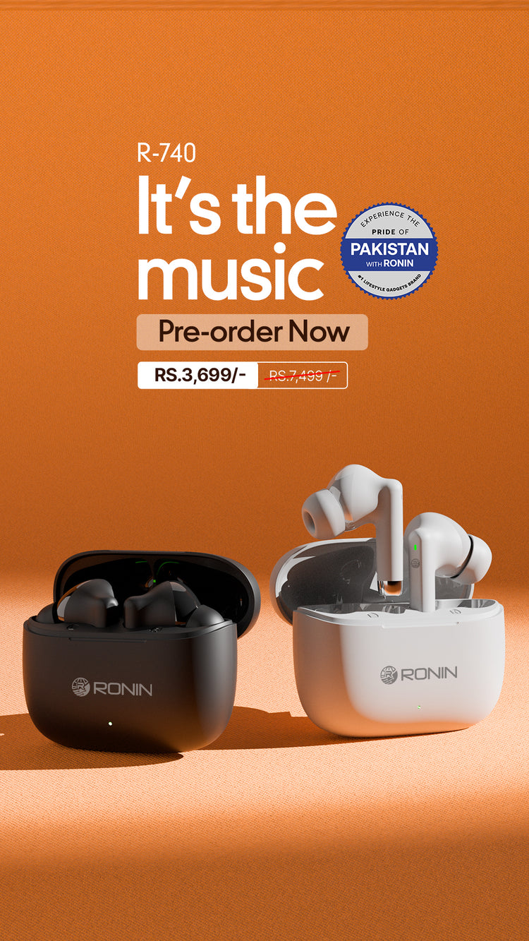 Ronin Lifestyle Gadgets No.1 Mobile Accessories Brand in Pakistan