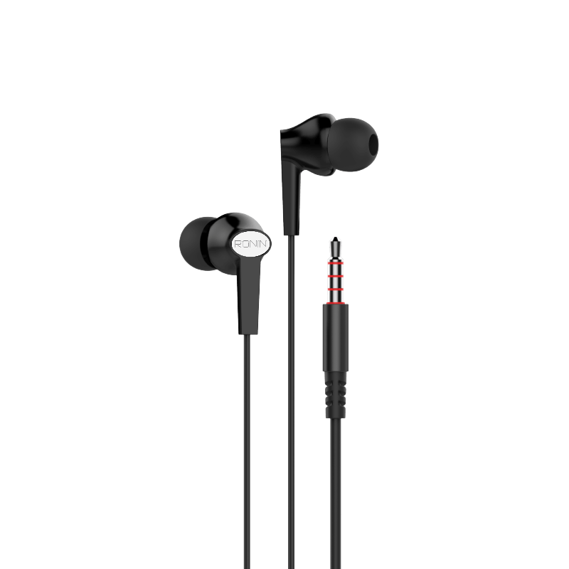 RONiN R-29 Handsfree featuring a 3.5mm jack for compatibility with most smartphones and audio devices.