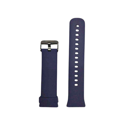 RONiN R-01 & R-04 smartwatch straps in blue, designed with a soft, durable material for all-day comfort.