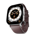 RONiN R-07 Smart Watch in silver and maroon, blending style with advanced smart features.
