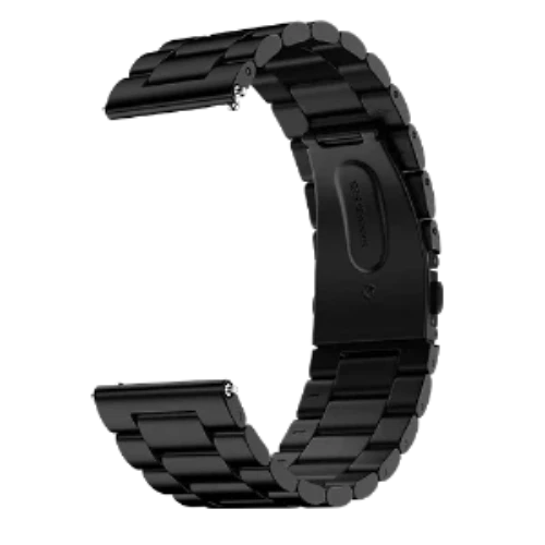 RONiN R-011 Luxe Smart Watch Strap in black chain design, offering a sleek, modern look for stylish smartwatch wearers.