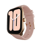 Golden RONiN R-06 Smart Watch with pink strap, designed for style and functionality with a 300mAh battery.
