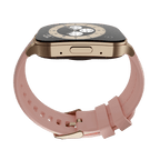 RONiN R-07 Smart Watch in gold and pink, providing a chic look with smart functionality.