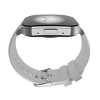RONiN R-07 Smart Watch featuring a sleek silver dial and grey strap, ideal for everyday wear.