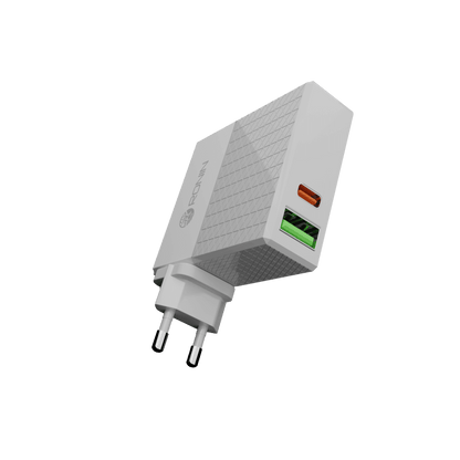 RONiN R-315 65W Rapid Charger, Chairmen Series, with USB and Type-C outputs for fast charging compatibility.