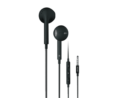 Black RONiN R-5 Handsfree with 3.5 mm jack, compatible with most devices for high-quality sound output.